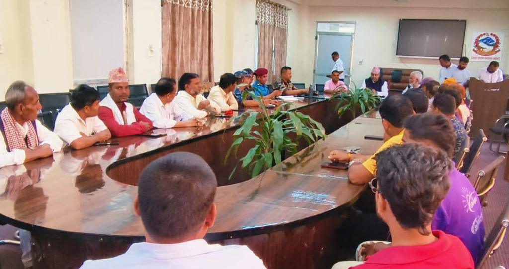 महोत्तरीमा शान्ति सद्भाव कायम राख्न प्रशासनको आग्रह